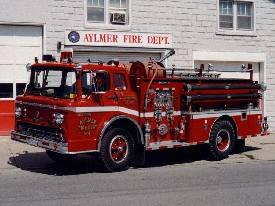  Ford C-750 Firetruck by King-Seagrave 1972 года  (фото 1 из 1)